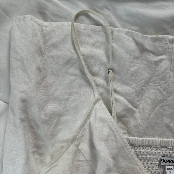 Linen Express Bamboo Button Down Midi Dress - Picture 6 of 9